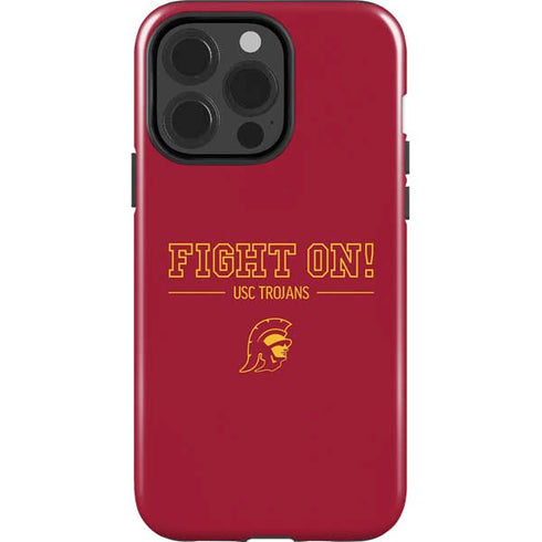 University of Southern California Fight On iPhone 15 Pro Impact Case