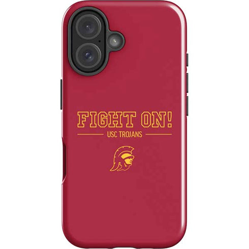 University of Southern California Fight On iPhone 16 Impact Case