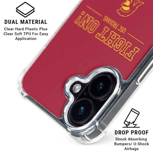 University of Southern California Fight On iPhone 16 MagSafe Case