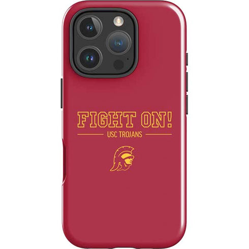 University of Southern California Fight On iPhone 16 Pro Impact Case