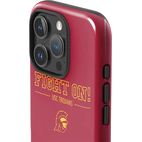 University of Southern California Fight On iPhone 16 Pro Max Impact Case