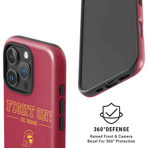 University of Southern California Fight On iPhone 16 Pro Max Magsafe Impact Case