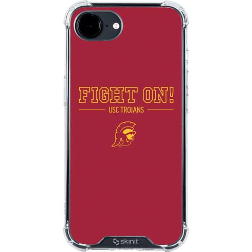 University of Southern California Fight On iPhone 16e Clear Case