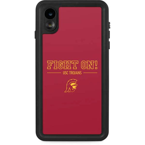 University of Southern California Fight On iPhone XR Waterproof Case