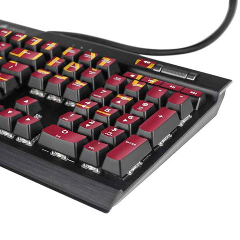 University of Southern California Fight On K95 RGB PLATINUM Mechanical Gaming Keyboard Skin