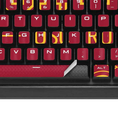 University of Southern California Fight On K95 RGB PLATINUM Mechanical Gaming Keyboard Skin