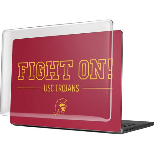 University of Southern California Fight On MacBook Pro 14in (2021-24) Case plus Skin