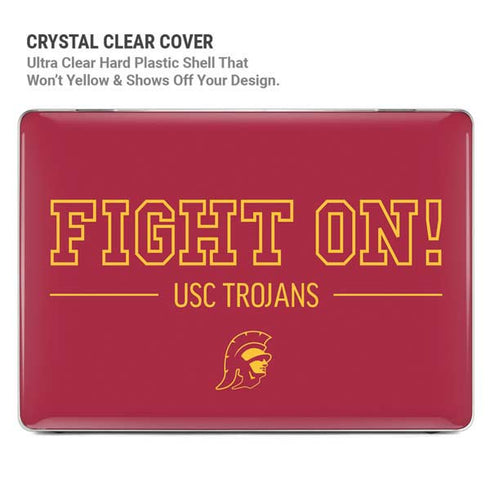 University of Southern California Fight On MacBook Pro 15in (2016-19) Case plus Skin