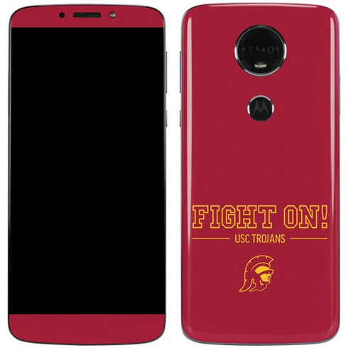 University of Southern California Fight On Moto E5 Plus Skin
