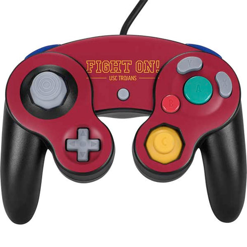 University of Southern California Fight On Nintendo GameCube Controller Skin