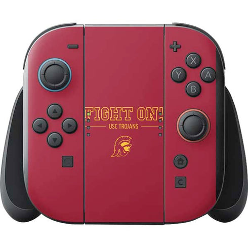 University of Southern California Fight On Nintendo Switch 2 (2025) with Joy-Con Skin