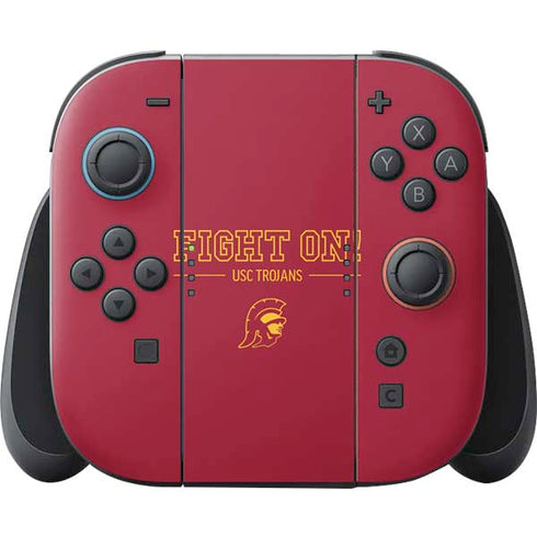 University of Southern California Fight On Nintendo Switch 2 (2025) Joy-Con Controller Skin