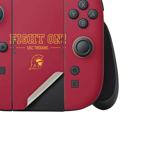 University of Southern California Fight On Nintendo Switch 2 (2025) Joy-Con Controller Skin