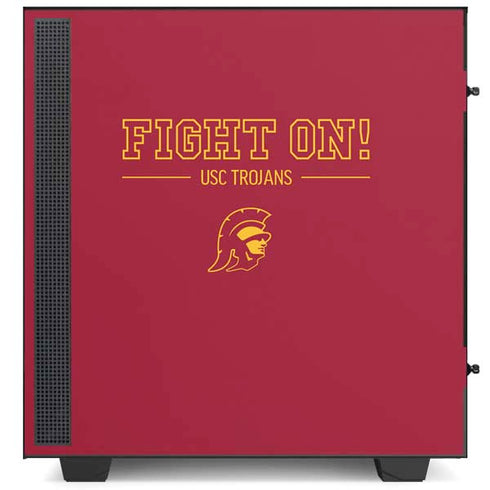 University of Southern California Fight On NZXT H510 Compact ATX Mid-Tower Case Skin