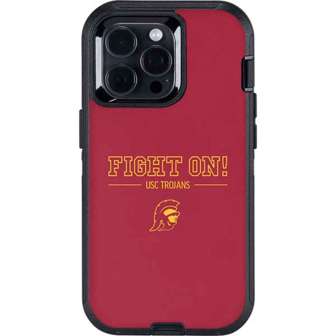 University of Southern California Fight On Otterbox Defender iPhone Skin