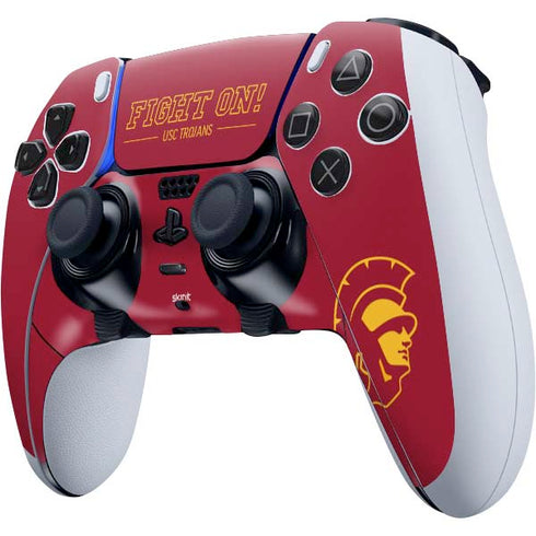 University of Southern California Fight On PS5 DualSense Edge Pro Controller Skin