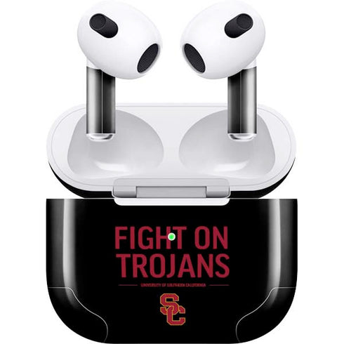 University of Southern California Fight On Trojans Apple AirPods (3rd Gen 2021) Skin
