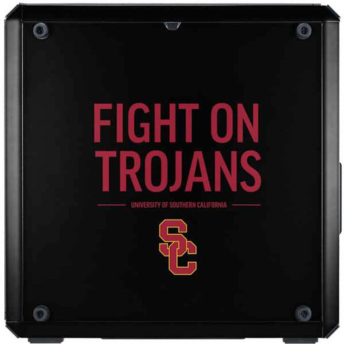University of Southern California Fight On Trojans Cooler Master MasterBox Q300L Mini Tower Skin