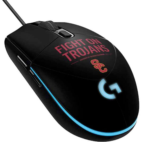 University of Southern California Fight On Trojans G203 Prodigy RGB Wired Gaming Mouse Skin
