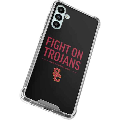 University of Southern California Fight On Trojans Galaxy A13 5G Clear Case