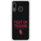 University of Southern California Fight On Trojans Galaxy A20 Clear Case