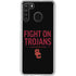University of Southern California Fight On Trojans Galaxy A21 Clear Case