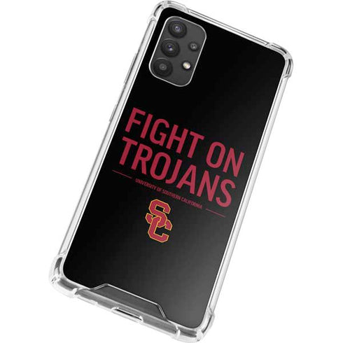 University of Southern California Fight On Trojans Galaxy A32 5G Clear Case