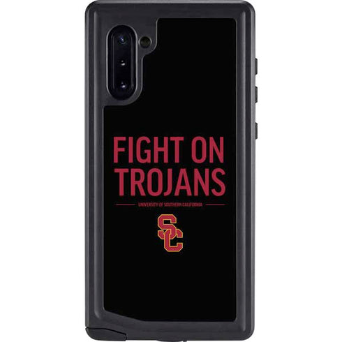 University of Southern California Fight On Trojans Galaxy Note 10 Waterproof Case