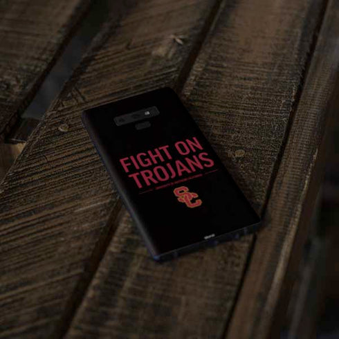 University of Southern California Fight On Trojans Galaxy Note 9 Skin