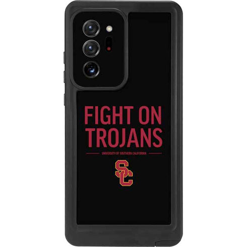 University of Southern California Fight On Trojans Galaxy Note20 Ultra 5G Waterproof Case