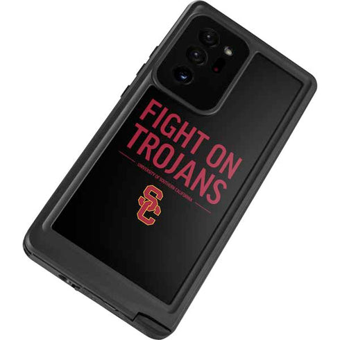 University of Southern California Fight On Trojans Galaxy Note20 Ultra 5G Waterproof Case