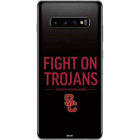 University of Southern California Fight On Trojans Galaxy S10 Plus Skin