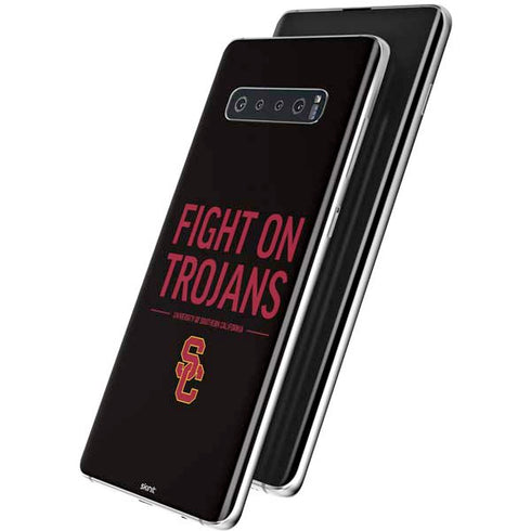 University of Southern California Fight On Trojans Galaxy S10 Plus Skin