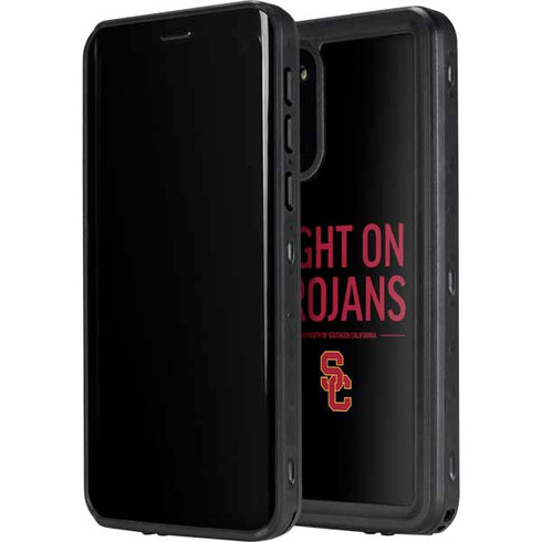 University of Southern California Fight On Trojans Galaxy S20 Plus Waterproof Case