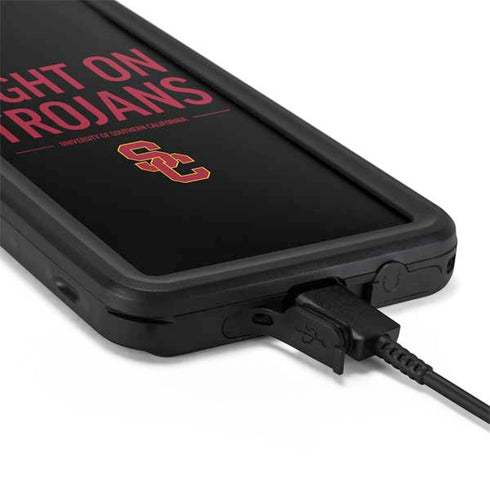 University of Southern California Fight On Trojans Galaxy S20 Plus Waterproof Case