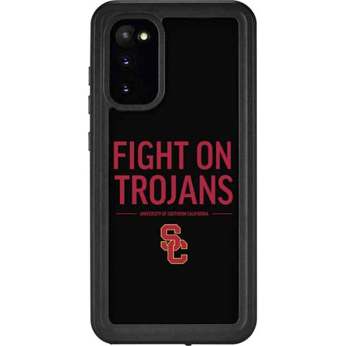 University of Southern California Fight On Trojans Galaxy S20 Waterproof Case