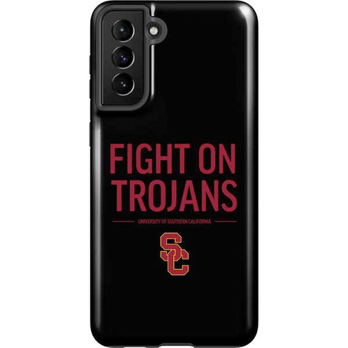 University of Southern California Fight On Trojans Galaxy S21 FE Pro Case