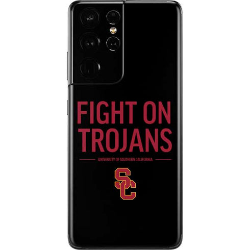 University of Southern California Fight On Trojans Galaxy S21 Ultra 5G Skin