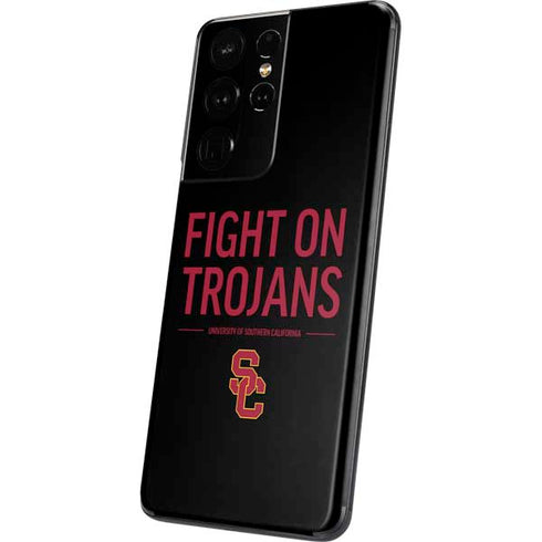 University of Southern California Fight On Trojans Galaxy S21 Ultra 5G Skin