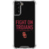 University of Southern California Fight On Trojans Galaxy S22 Plus Clear Case