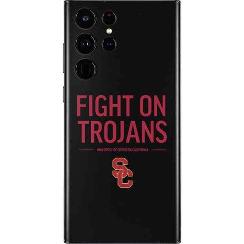 University of Southern California Fight On Trojans Galaxy S22 Ultra Skin