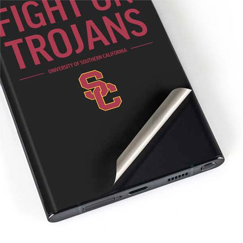 University of Southern California Fight On Trojans Galaxy S22 Ultra Skin