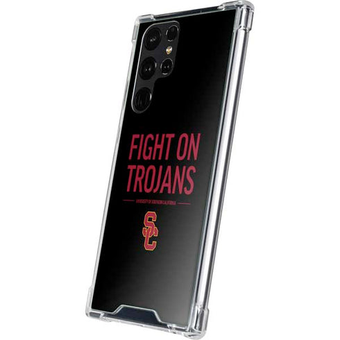 University of Southern California Fight On Trojans Galaxy S23 Ultra Clear Case