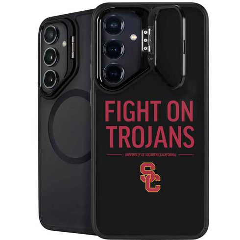 University of Southern California Fight On Trojans Galaxy S25 Kickstand Case