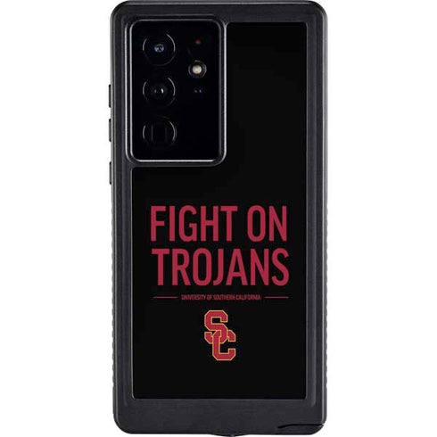 University of Southern California Fight On Trojans Galaxy S24 Ultra Waterproof Case