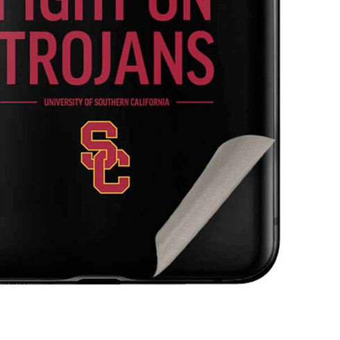 University of Southern California Fight On Trojans Galaxy Z Flip Skin