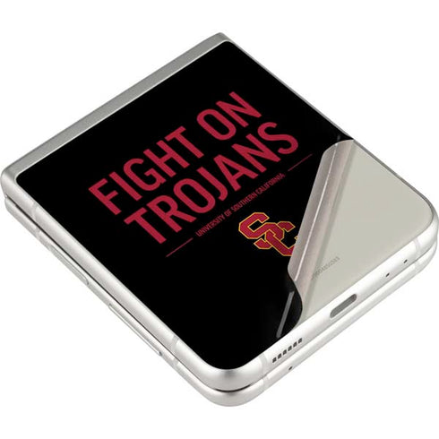 University of Southern California Fight On Trojans Galaxy Z Flip3 5G Skin