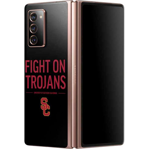 University of Southern California Fight On Trojans Galaxy Z Fold2 5G Skin