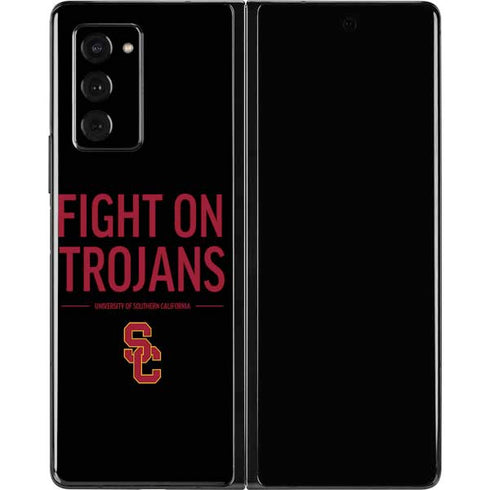University of Southern California Fight On Trojans Galaxy Z Fold2 5G Skin