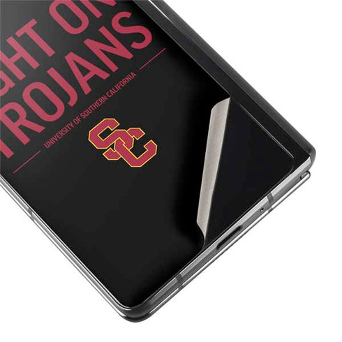 University of Southern California Fight On Trojans Galaxy Z Fold2 5G Skin